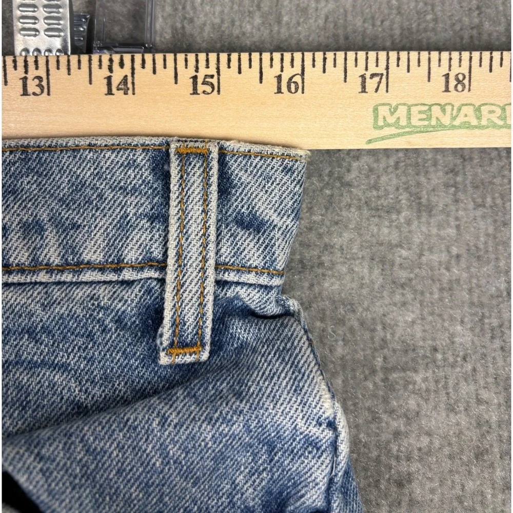 VTG‎ Levi's 550 Relaxed Fit Tapered Leg Orange Tab Jeans 32x33 Light Wash Blue